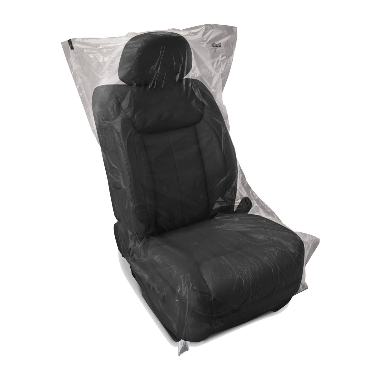 Automotive Plastic Seat Covers - 0.5 Thickness - 500 Roll - Slip-N-Grip
