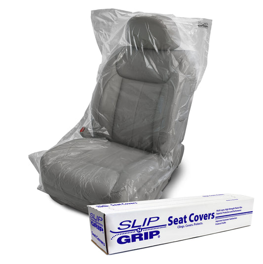 Automotive Plastic Seat Covers - 1. Thickness - 200 Roll - Slip-N-Grip