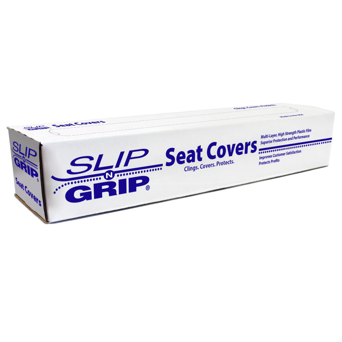 Automotive Plastic Seat Covers - 0.5 Thickness - 500 Roll - Slip-N-Grip